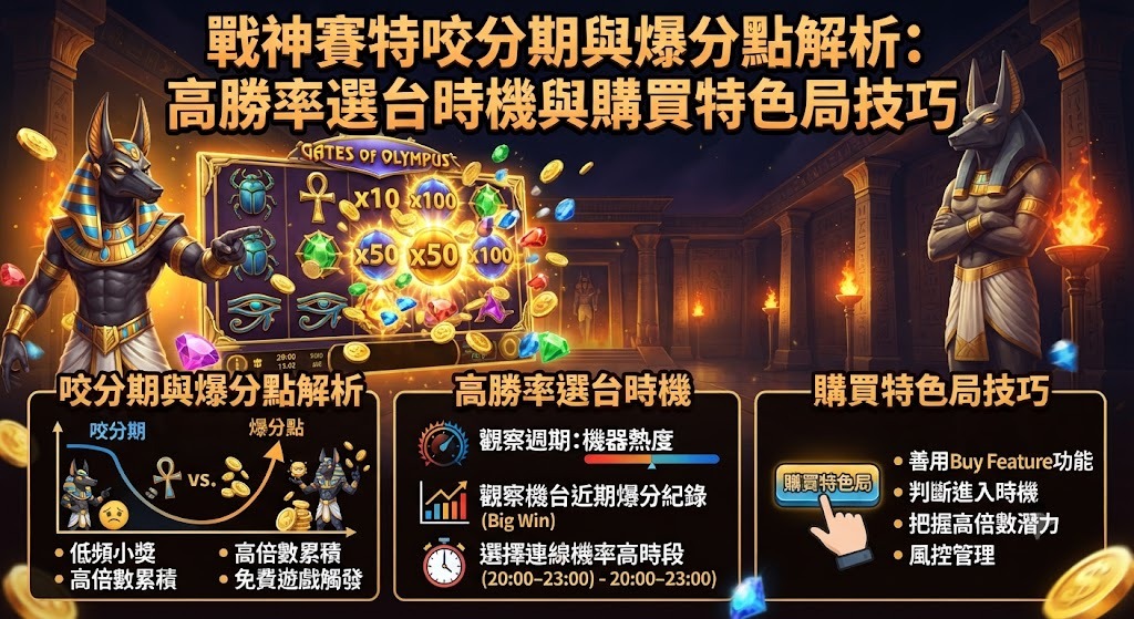 高勝率選台時機與購買特色局技巧