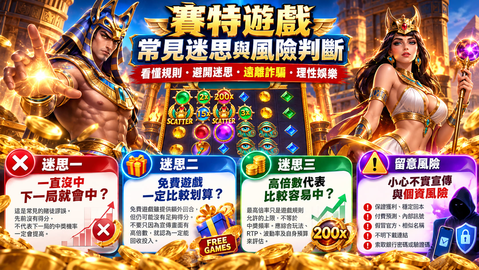 從盤面規則、符號功能到特殊回合,帶你一次釐清遊戲機制。